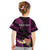 Personalised Hawaii Kid T Shirt Pray For Maui Hawaiian Plumeria Be Strong Pink Verison LT14 - Polynesian Pride