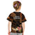 Hawaii Kid T Shirt Pray For Maui Hawaiian Plumeria Be Strong Gold Verison LT14 - Polynesian Pride
