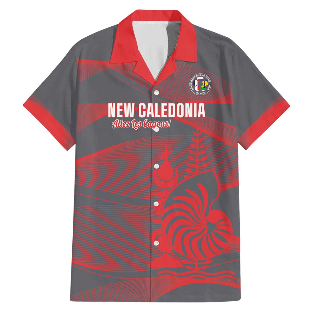 Custom New Caledonia Football Family Matching Mermaid Dress and Hawaiian Shirt Allez Les Cagous Grey Version - Polynesian Pride