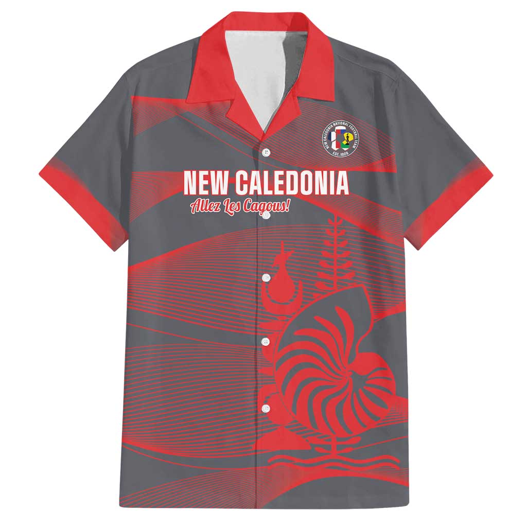 Custom New Caledonia Football Family Matching Tank Maxi Dress and Hawaiian Shirt Allez Les Cagous Grey Version - Polynesian Pride