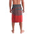 Custom New Caledonia Football Lavalava Allez Les Cagous Grey Version - Polynesian Pride