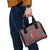Custom New Caledonia Football Shoulder Handbag Allez Les Cagous Grey Version - Polynesian Pride