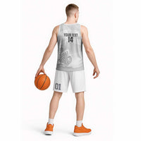 Custom New Caledonia Football Basketball Jersey Allez Les Cagous White Version - Polynesian Pride