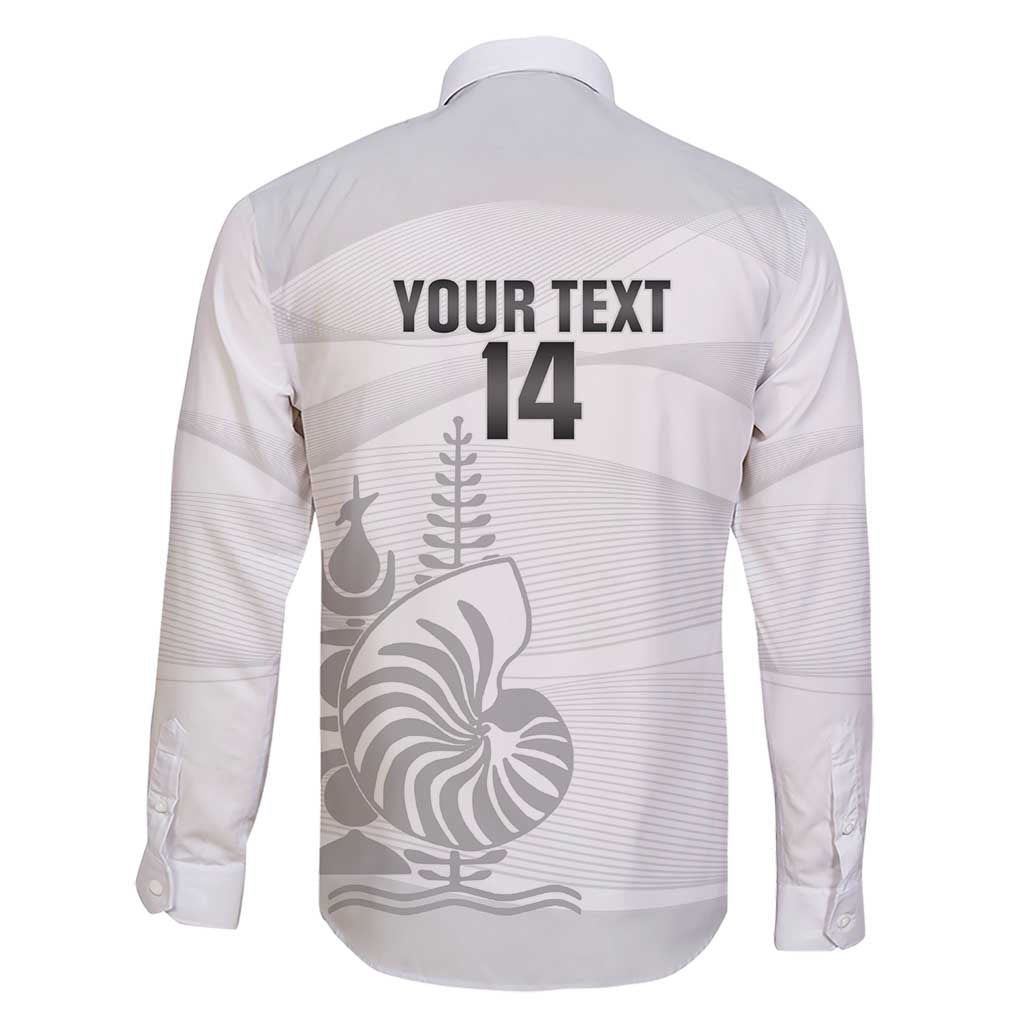 Custom New Caledonia Football Family Matching Short Sleeve Bodycon Dress and Hawaiian Shirt Allez Les Cagous White Version - Polynesian Pride