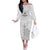 Custom New Caledonia Football Off The Shoulder Long Sleeve Dress Allez Les Cagous White Version - Polynesian Pride