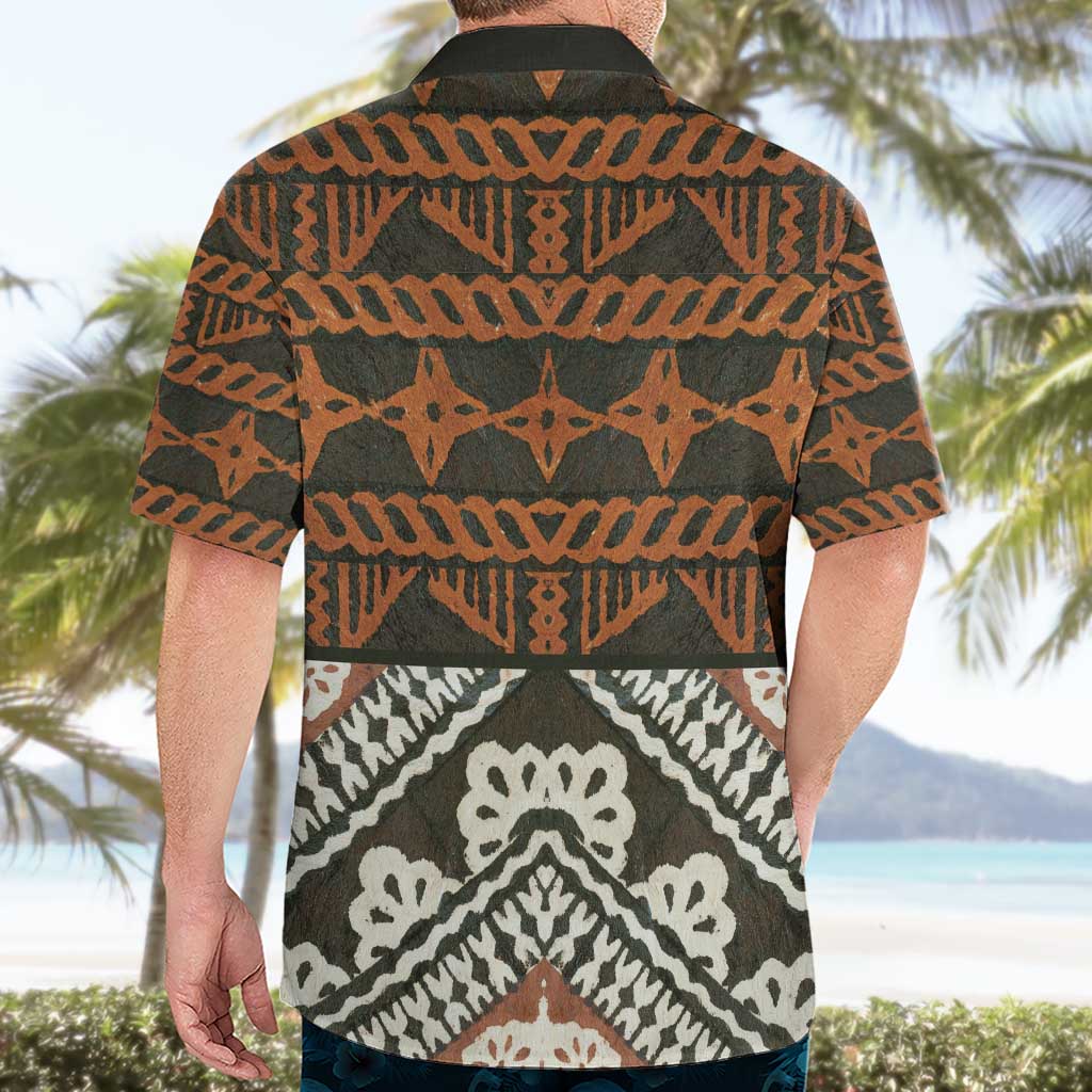 Bula Fiji Tapa Hawaiian Shirt Fijian Masi Vintage Vibes - Polynesian Pride