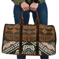 Bula Fiji Tapa Travel Bag Fijian Masi Vintage Vibes - Polynesian Pride