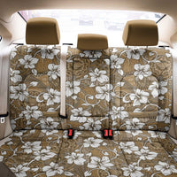 Kuvui Bula Fiji Back Car Seat Cover Fijian Tapa Seamless Hibiscus - Polynesian Pride