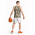 Kuvui Bula Fiji Basketball Jersey Fijian Tapa Seamless Hibiscus - Polynesian Pride