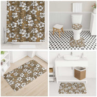 Kuvui Bula Fiji Bathroom Set Fijian Tapa Seamless Hibiscus - Polynesian Pride