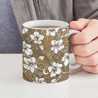 Kuvui Bula Fiji Ceramic Mug Fijian Tapa Seamless Hibiscus LT14 - Polynesian Pride