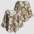 Kuvui Bula Fiji Kimono Sleeve Blouse Fijian Tapa Seamless Hibiscus - Polynesian Pride
