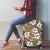 Kuvui Bula Fiji Luggage Cover Fijian Tapa Seamless Hibiscus - Polynesian Pride