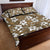 Kuvui Bula Fiji Quilt Bed Set Fijian Tapa Seamless Hibiscus - Polynesian Pride