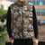 Kuvui Bula Fiji Sleeveless Puffer Jacket Fijian Tapa Seamless Hibiscus - Polynesian Pride