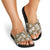 Kuvui Bula Fiji Slide Sandals Fijian Tapa Seamless Hibiscus - Polynesian Pride