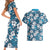 Karakarawa Bula Fiji Couples Matching Short Sleeve Bodycon Dress and Hawaiian Shirt Fijian Tapa Seamless Hibiscus - Polynesian Pride