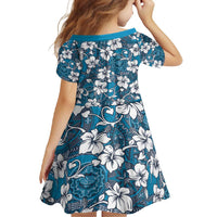 Karakarawa Bula Fiji Family Matching Off Shoulder Maxi Dress and Hawaiian Shirt Fijian Tapa Seamless Hibiscus LT14 - Polynesian Pride