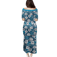 Karakarawa Bula Fiji Family Matching Puletasi and Hawaiian Shirt Fijian Tapa Seamless Hibiscus LT14 - Polynesian Pride