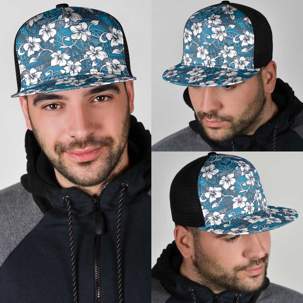 Karakarawa Bula Fiji Mesh Trucker Cap Fijian Tapa Seamless Hibiscus - Polynesian Pride