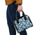 Karakarawa Bula Fiji Shoulder Handbag Fijian Tapa Seamless Hibiscus - Polynesian Pride