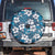 Karakarawa Bula Fiji Spare Tire Cover Fijian Tapa Seamless Hibiscus - Polynesian Pride