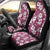 Piqi Bula Fiji Car Seat Cover Fijian Tapa Seamless Hibiscus - Polynesian Pride
