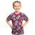 Piqi Bula Fiji Kid T Shirt Fijian Tapa Seamless Hibiscus - Polynesian Pride
