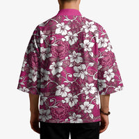 Piqi Bula Fiji Kimono Fijian Tapa Seamless Hibiscus LT14 - Polynesian Pride