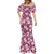 Piqi Bula Fiji Mermaid Dress Fijian Tapa Seamless Hibiscus - Polynesian Pride