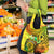 Halo Vanuatu Grocery Bag Sand Drawing Turtle Polynesian Tropical Flowers