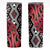 New Zealand Skinny Tumbler Aotearoa Kowhaiwhai Mix Taniko Art - Red LT14