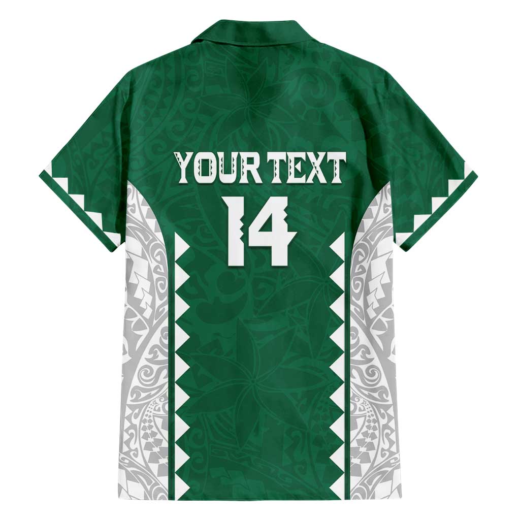 Custom Hawaii Volleyball Family Matching Short Sleeve Bodycon Dress and Hawaiian Shirt Hawaiian Kakau Pattern LT14 - Polynesian Pride