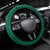 Hawaii Volleyball Steering Wheel Cover Hawaiian Kakau Pattern