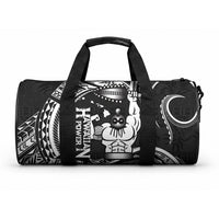 Black Hawaii Ikaika Warrior Duffle Bag Hawaiian Power LT14 One size Black - Polynesian Pride