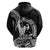 Black Hawaii Ikaika Warrior Hoodie Hawaiian Power