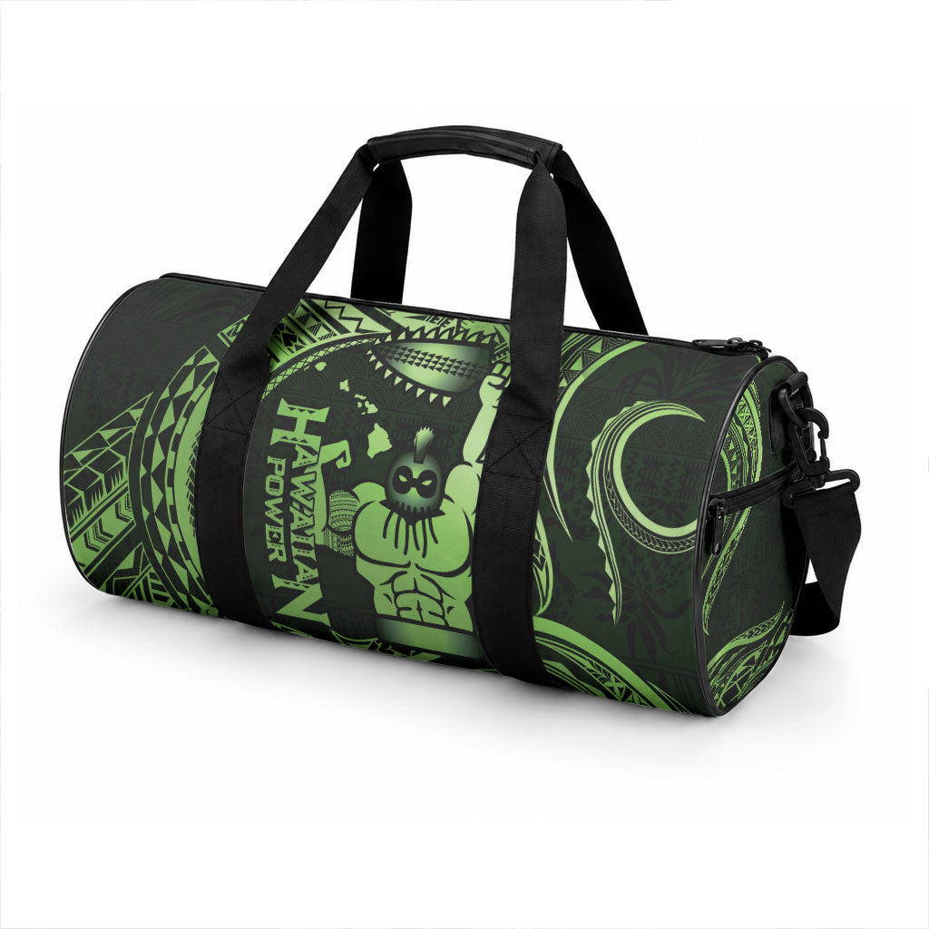 Green Hawaii Ikaika Warrior Duffle Bag Hawaiian Power LT14 - Polynesian Pride