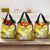 Polynesia Easter Day Grocery Bag He Is Risen Lilium Longiflorum Polynesian Pattern
