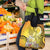 Polynesia Easter Day Grocery Bag He Is Risen Lilium Longiflorum Polynesian Pattern