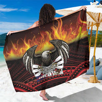 Fautasi Race Day American Samoa Sarong Bald Eagle Polynesian Tattoo