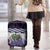 Purple Traditional Cloak Aotearoa Luggage Cover Maori Paua Shell Korowai Pattern