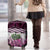 Pink Traditional Cloak Aotearoa Luggage Cover Maori Paua Shell Korowai Pattern