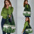 Green Traditional Cloak Aotearoa Grocery Bag Maori Paua Shell Korowai Pattern