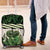 Green Traditional Cloak Aotearoa Luggage Cover Maori Paua Shell Korowai Pattern