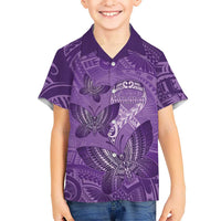 Personalised Polynesia Lupus Awareness Month Hawaiian Shirt Warrior Purple Ribbon Polynesian Butterflies