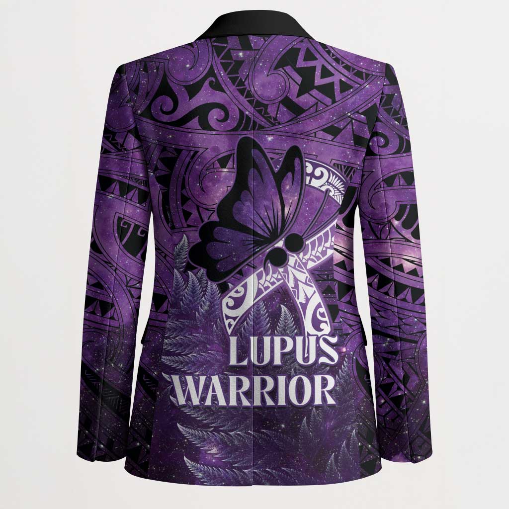 Lupus Awareness Month New Zealand Blazer Be Strong Warrior Maori Silver Fern
