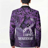 Lupus Awareness Month New Zealand Blazer Be Strong Warrior Maori Silver Fern