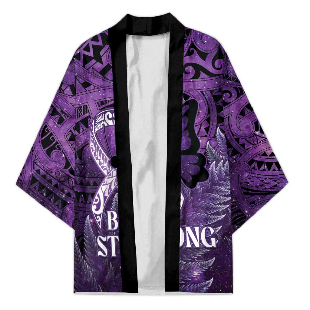 Lupus Awareness Month New Zealand Kimono Be Strong Warrior Maori Silver Fern