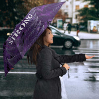 Lupus Awareness Month New Zealand Umbrella Be Strong Warrior Maori Silver Fern