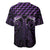 Purple Matariki New Zealand Baseball Jersey Maori Poutama Galaxy Vibes
